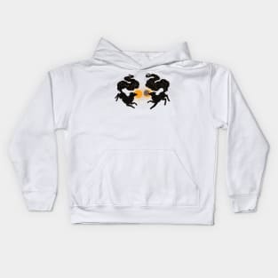 Sun and Moon Wolf Kids Hoodie